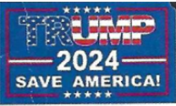 Trump 2024 - Save America Flag