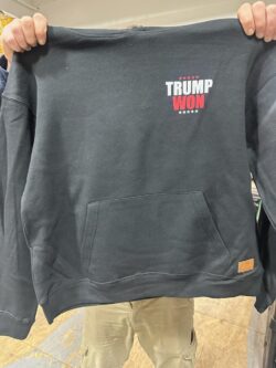 TRUMP WON 45/47 Hoodie