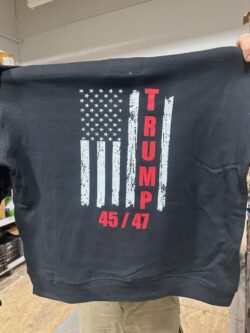 TRUMP WON 45/47 Hoodie - Image 2