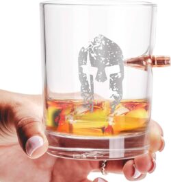 Spartan Helmet Whiskey Glass