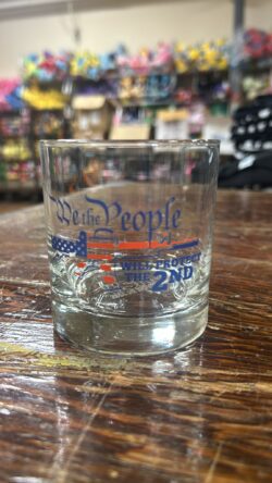 We The People Will Protect Whiskey Glass