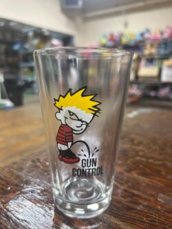 No Gun Control Pint Glass