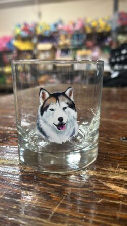 Husky Rocks Glass