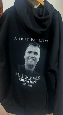 A True Patriot TP USA - Charlie Kirk Hoodie - Image 2